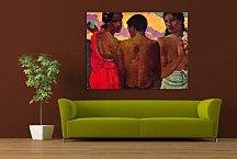 Three Tahitians Obraz Paul Gauguin zs17257