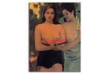 Two tahitian women Obraz Paul Gauguin zs17262