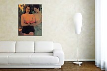 Two tahitian women Obraz Paul Gauguin zs17262