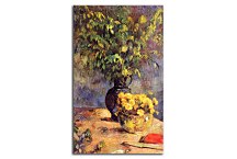Obraz Paul Gauguin Two vases of flowers and a fan zs17263
