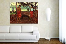 Under the Pandanus Obraz Paul Gauguin zs17264