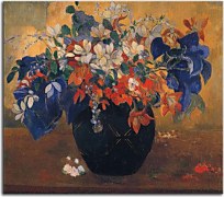 Vase of flowers Obraz Paul Gauguin zs17267
