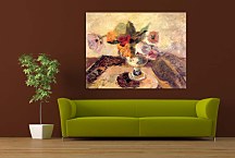 Obraz Paul Gauguin Vase of flowers 2 zs17268