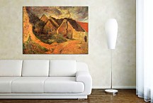 Obraz Paul Gauguin Village street, Osny zs17271