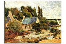 Washerwomen at Pont-Aven Obraz Paul Gauguin zs17272