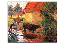 Watering place Obraz Paul Gauguin zs17274
