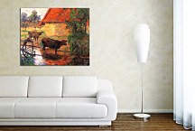 Watering place Obraz Paul Gauguin zs17274