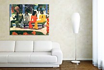 Obraz Paul Gauguin We Shall Not Go to Market Today zs17275