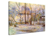 Obraz Paul Gauguin Winter Landscape zs17279