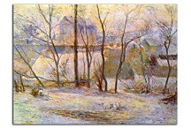 Obraz Paul Gauguin Winter Landscape zs17279