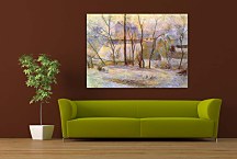 Obraz Paul Gauguin Winter Landscape zs17279