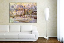 Obraz Paul Gauguin Winter Landscape zs17279