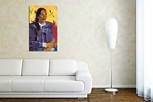 Obraz Paul Gauguin Woman with a Flower zs17281