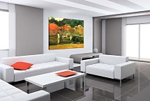 Obraz Paul Gauguin Women and white horse zs17283