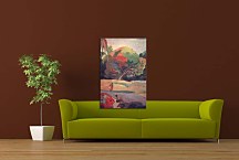 Women at the riverside Obraz Paul Gauguin zs17284