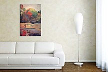 Women at the riverside Obraz Paul Gauguin zs17284