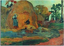 Obraz Paul Gauguin Yellow Haystacks zs17287