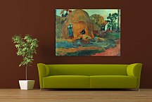 Obraz Paul Gauguin Yellow Haystacks zs17287