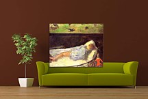 Obraz Paul Gauguin Young Girl Dreaming zs17289