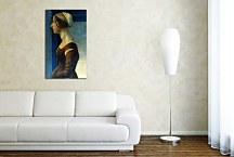 Botticelli obraz - Portrait of a young woman zs17301