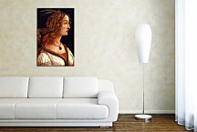 Sandro Botticelli obrazy - Portrait of a young woman zs17302