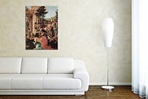 Botticelli obraz - Adoration of the kings zs17304