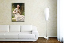 William-Adolphe Bouguereau -  Reflexion zs17310 - obraz