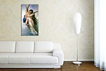 William-Adolphe Bouguereau -  The Abduction of Psyche zs17311 - obraz