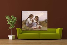 William-Adolphe Bouguereau - A Childhood Idyll zs17313 - obraz