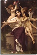 William-Adolphe Bouguereau Obraz - A Dream of Spring zs17314