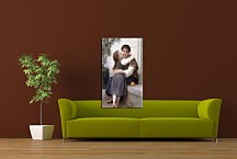 A Little Coaxing zs17315 - William-Adolphe Bouguereau Obraz 