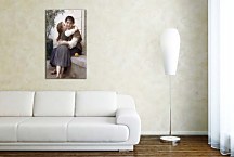 A Little Coaxing zs17315 - William-Adolphe Bouguereau Obraz 