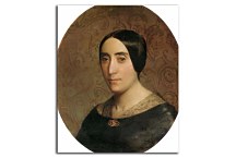 William-Adolphe Bouguereau Obraz - A Portrait of Amelina Dufaud zs17316