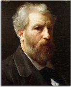 William-Adolphe Bouguereau - Autoportrait presente a M. Sage zs17327 - obraz