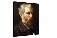 William-Adolphe Bouguereau - Autoportrait presente a M. Sage zs17327 - obraz