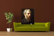 William-Adolphe Bouguereau - Autoportrait presente a M. Sage zs17327 - obraz