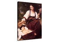 William-Adolphe Bouguereau - Berceuse zs17333 - obraz