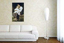 William-Adolphe Bouguereau - Big Sister zs17334 - obraz