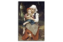 Breton Brother and Sister zs17337 - Obraz 