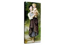 Reprodukcie William-Adolphe Bouguereau - Brother and Sister zs17338