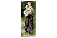 Reprodukcie William-Adolphe Bouguereau - Brother and Sister zs17338