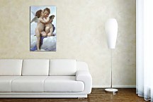 Cupid and Psyche as Children zs17343 - Obraz