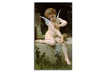 Cupid with Butterfly zs17344 - Obraz