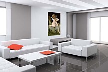 Cupid with Butterfly zs17344 - Obraz