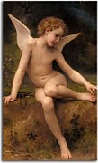 Cupid with Thorn zs17345 - Obraz