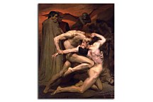 Dante and Virgil in Hell zs17347 - Obraz