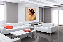 Etude d'une femme pour Offrande a l'Amour zs17353 - Obraz