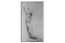 Flagellation of Christ study in pencil zs17358 - Obraz