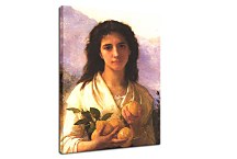 Girl Holding Lemons zs17360 - Obraz