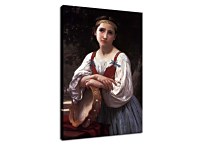 Gypsy Girl with a Basque Drum zs17361 - Obraz